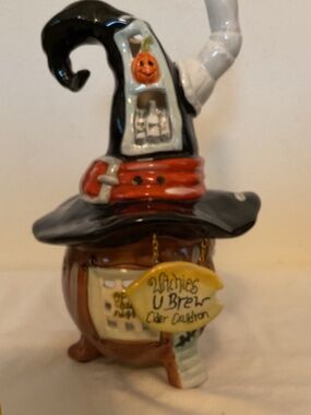 Blue Sky Halloween Tea Light House